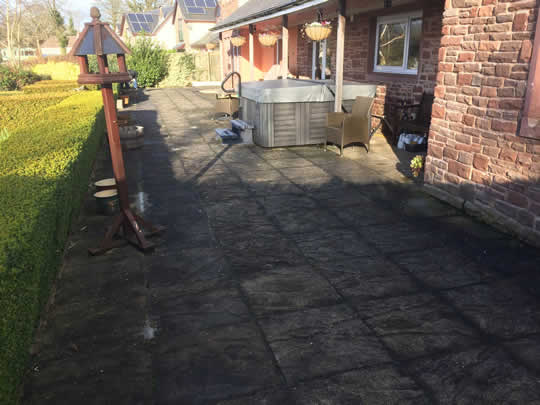 Patio Cleaning And Sealing Before